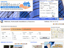 Tablet Screenshot of finandhome.com